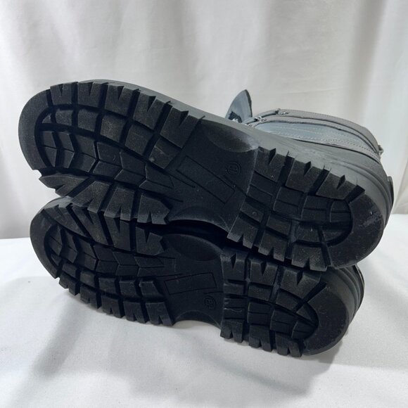 Akademiks Men's Waterproof Snow Boots Black Duck Toe Size US 13 - No Box - Picture 10 of 11